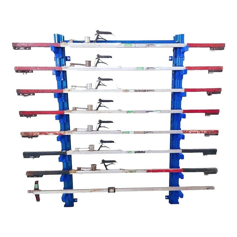 瑾如云海 上墙款工具存放架 道尺存放架 1200*200*2000mm 组高清大图