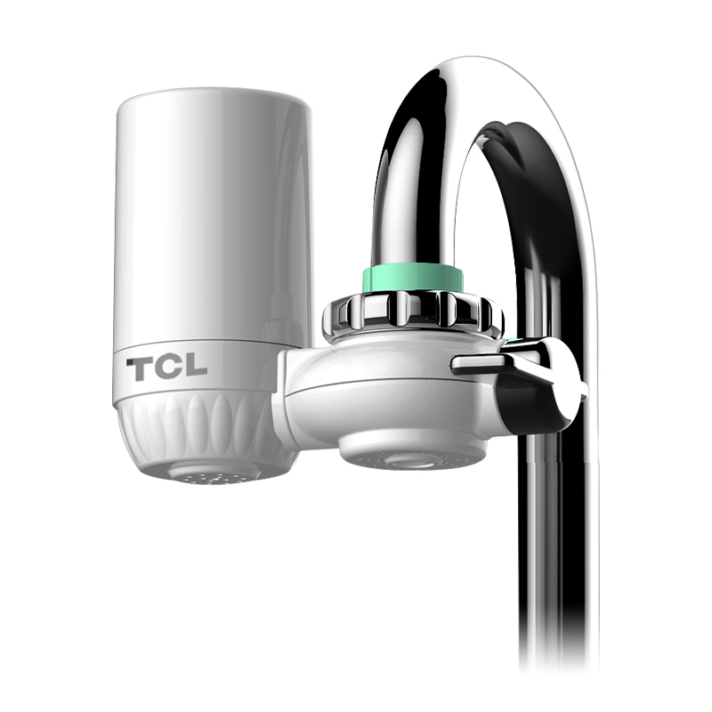 TCL净水器家用厨房水龙头过滤器 自来水净化滤水器前置直饮净水机 一机六芯