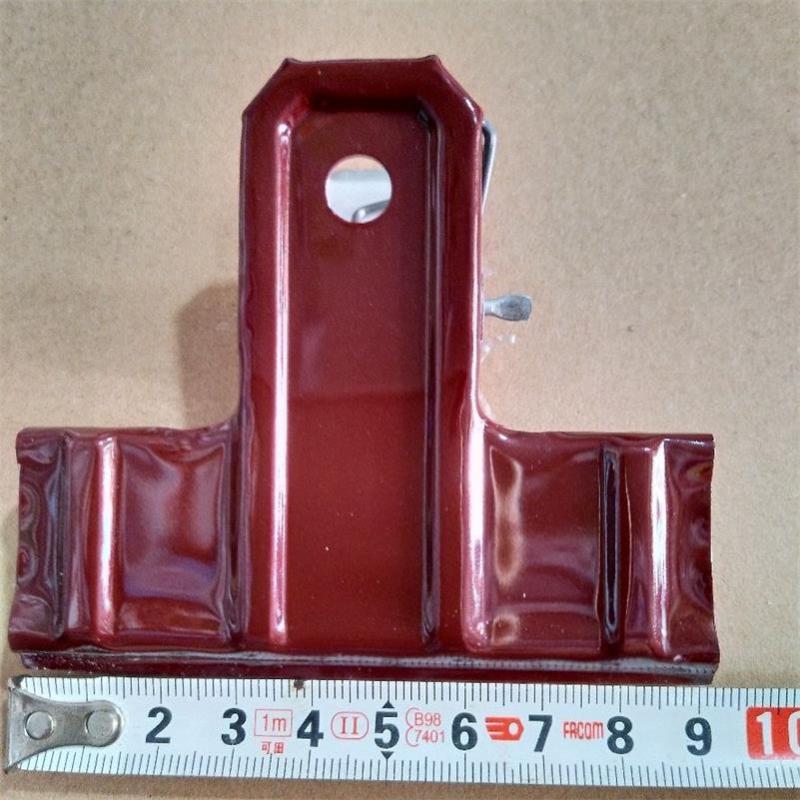 正彩(ZNCI)老式凭证铁夹 5号红绿票夹 彩色夹口宽90mm 大号票据夹纸夹 夹子 单支
