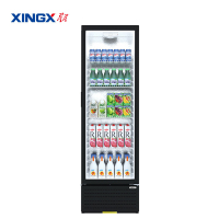 星星(XINGX)LSC-310FYPE 291升风直冷商用冷藏展示柜 单门饮料啤酒冷柜办公室展示柜品质升级无灯箱