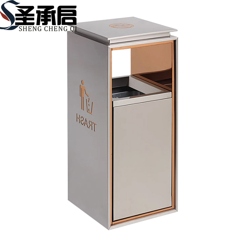 圣承启 立式垃圾桶 B小个高清大图