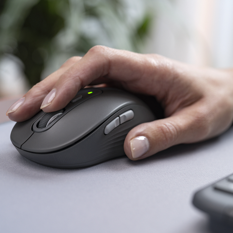 罗技(Logitech) MK950无线蓝牙键鼠套装 超薄轻音双模办公套装 白色高清大图