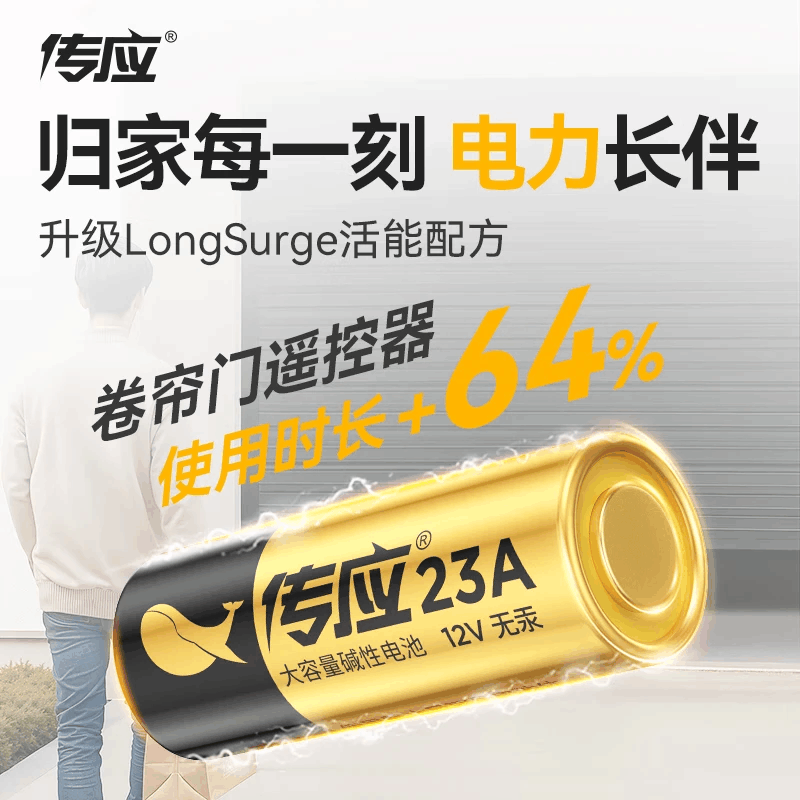 南孚(NANFU) 南孚传应23A12V的电池遥控器电池图片