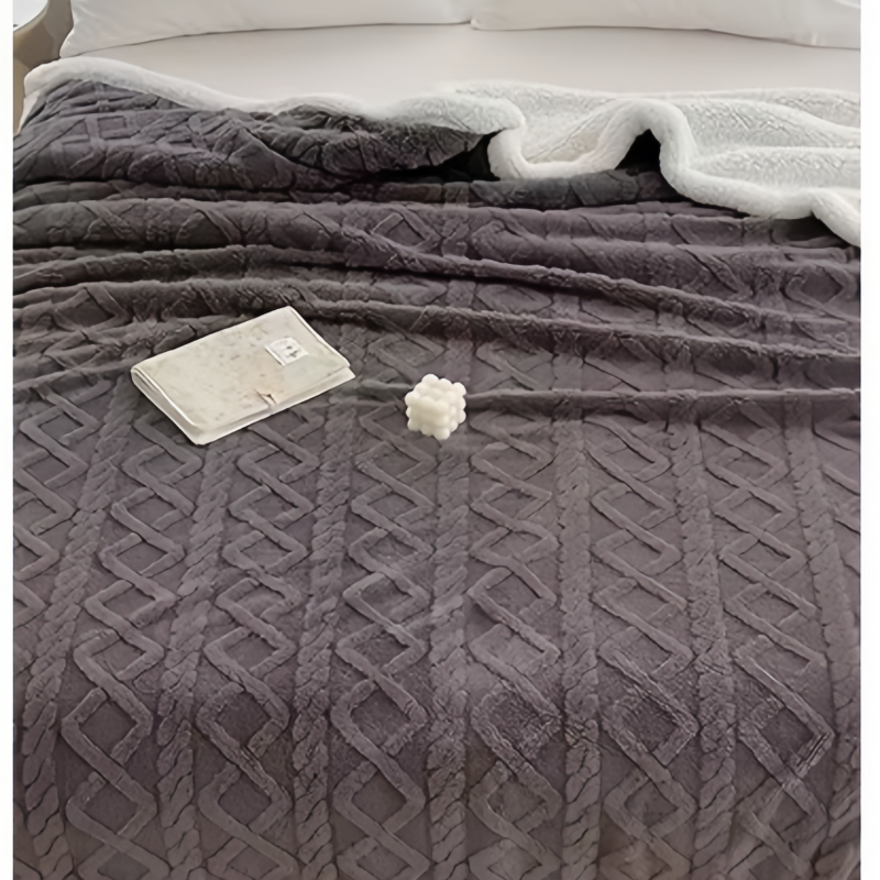 铭思沃毛毯100*150cm条高清大图