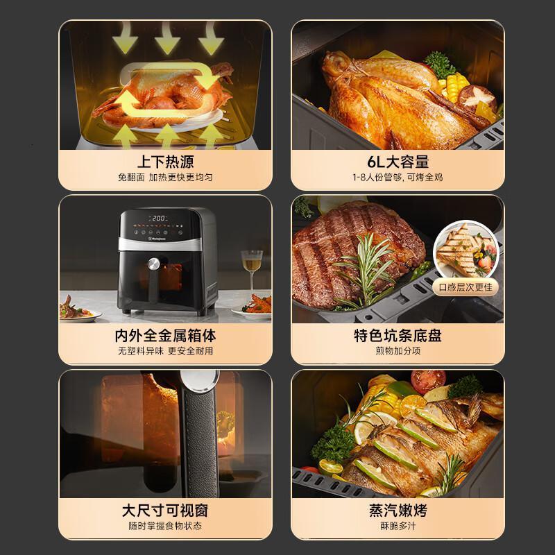 西屋(Westinghouse)-空气炸锅WKZ60H10
