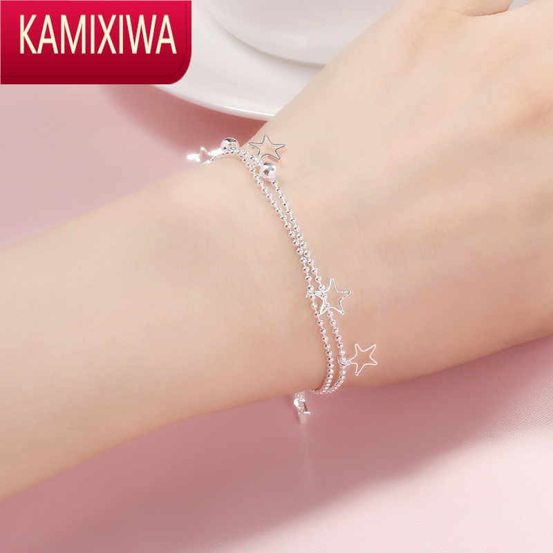 kamixiwas手链女ins小众设计轻奢高级感精致闺蜜二人手饰生日礼物
