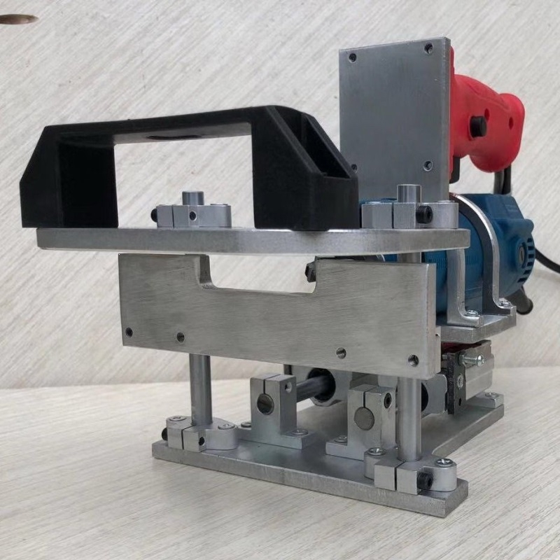 二合一连接件回固开槽模具橱柜衣柜组装式支架隐形件器修边机靠山微调