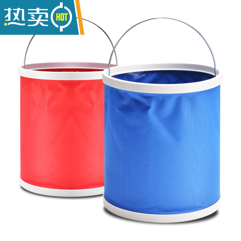 敬平汽车车载伸缩桶可折叠桶洗车用水桶便携式折叠户外钓鱼储水桶旅行 水桶+160*60加厚毛巾高清大图