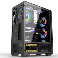 牛头 AMD九代八核处理器A9-9820/核显/8G运行内存/256G固态硬盘 外置无线WIFI 学生上网课家用办公游戏无线上网台式机组装电脑台式电脑 DIY组装机 电脑主机 整机