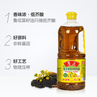 鲁花低芥酸特香菜籽油 2L一级压榨非转基因食用油家庭用粮油