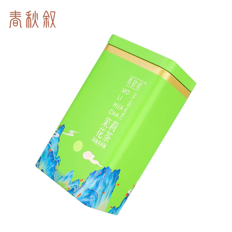 春秋叙 茉莉花毛峰 茉莉花茶 250g（一级）罐高清大图