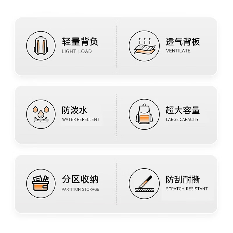 驿客 简约休闲背包EKB-8020 黑色 BDZSSC高清大图