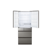 松下冰箱(Panasonic)NR-F610VX-X5 495升多门冰箱 日本原装进口 时尚玻璃外观