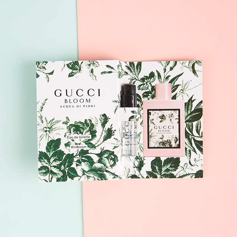 古驰(GUCCI)花悦绿意女士淡香水BLOOM茉莉香调 1.5ml 试管香水