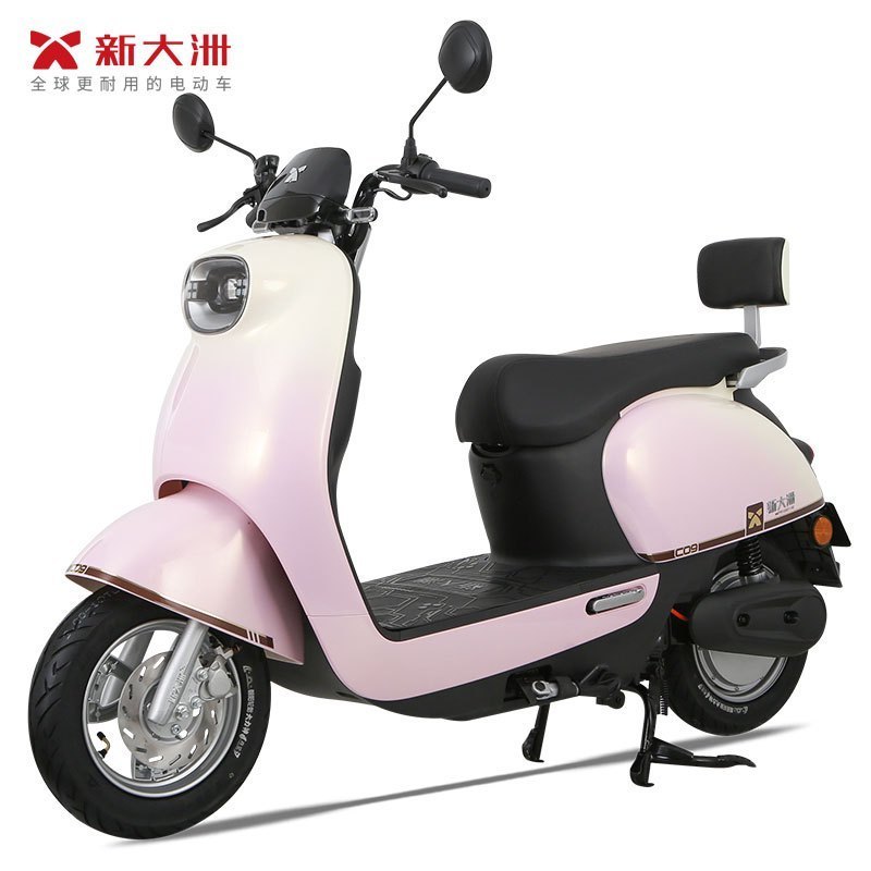 新大洲PARRAY/派睿 新款C09 60V32AH磐石MAX铅酸电池高颜值电动摩托车 幻彩金粉