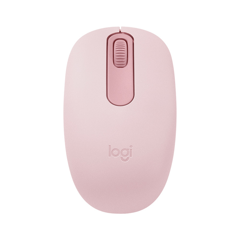 罗技(Logitech)M196 无线蓝牙鼠标 办公鼠标 笔记本商务办公家用 小巧便携 对称手型 玫瑰粉高清大图