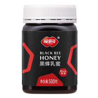 福事多黑蜂乳蜜500g 野山花蜂蜜多花种农家自产冲饮品 滋补蜂蜜