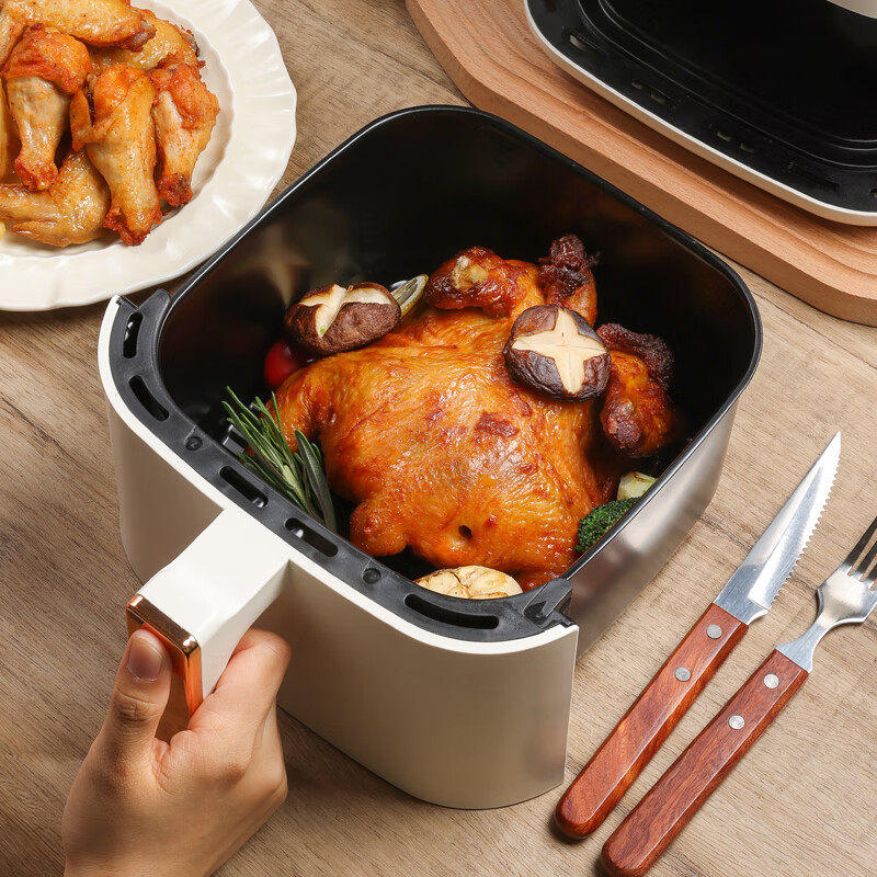 厨创妈咪(kitchen mommy)智能空气炸锅多功能无油低脂电烤箱KT-KZ-1206J 4.5L高清大图