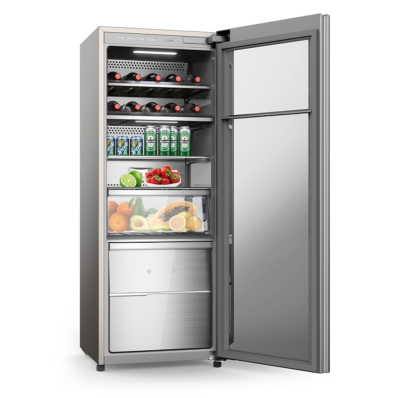 海信(Hisense) JC-188WPTL 188升冰吧 客厅柜