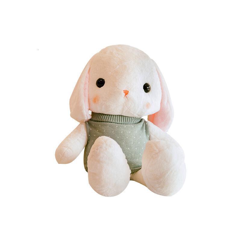 卡通站姿垂耳兔公仔送女生毛绒玩具大耳兔抱枕儿童兔子布娃娃