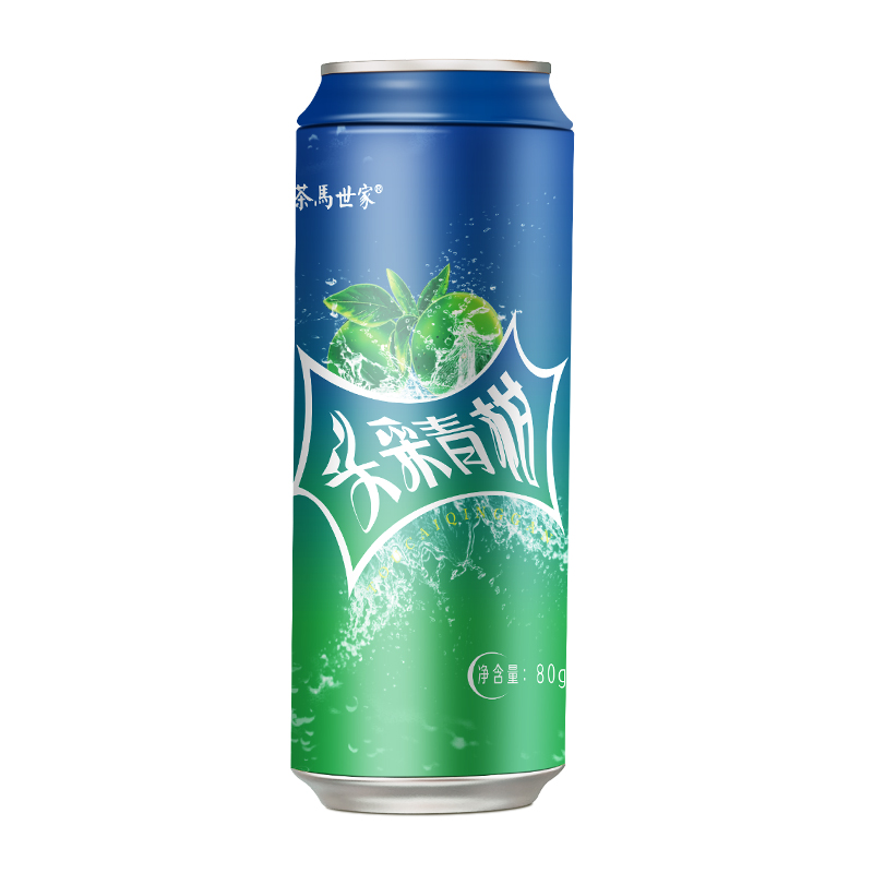 茶馬世家新会头采青柑铁罐装80g