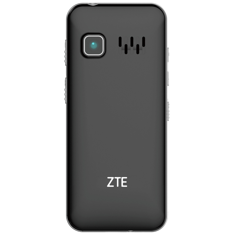 ZTE/中兴 K2 兴易每 移动联通2G 老人手机 双卡双待 直板按键 老年手机 学生备用功能机 黑色