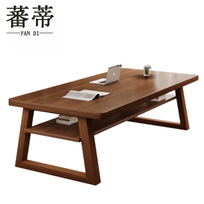 蕃蒂实木书桌高清大图