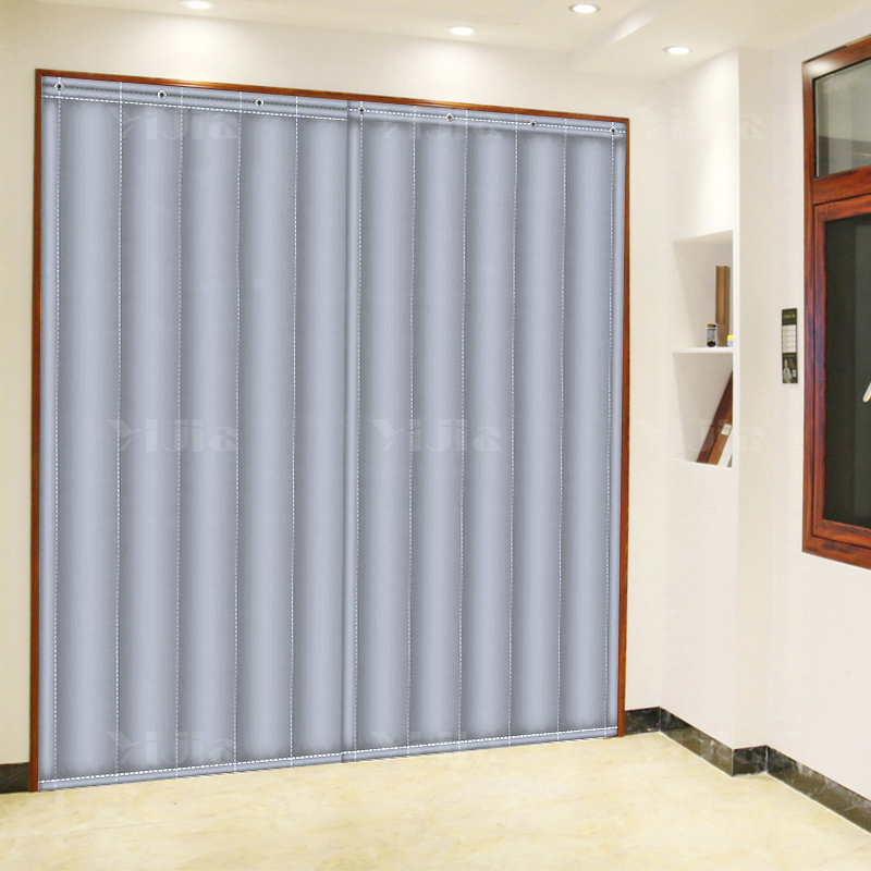 翌嘉YJ3111625 牛津布棉门帘保暖保温门帘防风防寒 灰色高清大图