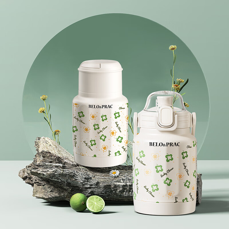 贝洛可 户外便携大容量花样年华-焖烧多用杯BK151高清大图