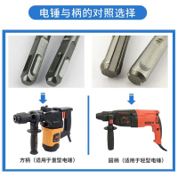 电锤墙壁开孔器钻头冲击钻打孔空调穿墙空心钻头水管干打钻头套装 方柄35MM套装（一寸管）