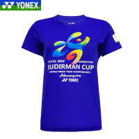 尤尼克斯(YONEX)2019年新款羽毛球服苏迪曼杯纪念服文化衫男女运动 男款-汤尤杯18070 黄/偏大 XXL