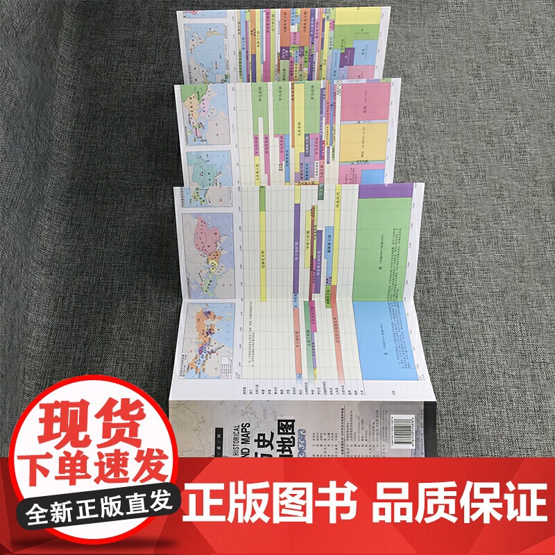 中外历史时刻表和地图 中外历史对照表 一张图读懂系列 长年表历史长河图 历史概要图 朝代年表纪年 构建完整历史时空观念高清大图