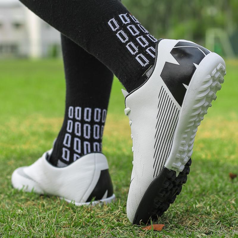 c罗cr7足球鞋男女儿童男童成人长钉碎钉小学生青少年平底训练