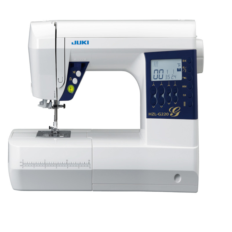 日本JUKI 重机 家用电子缝纫机 HZL-G220 多功能 电脑家用缝纫机 带自动切线