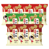 海玉休闲饼干石头饼酥脆健康非油炸原味26g*3袋+麻辣味26g*4袋+椒盐味26g*3袋(包装随机)