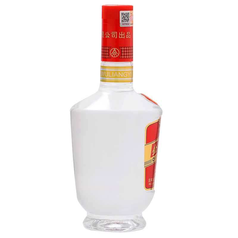 五粮液股份公司 金珀 52度 500ml 单瓶 浓香型白酒(木板盒)