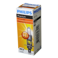 飞利浦(PHILIPS)小太阳石英灯H1-12258PR汽车灯泡大灯近光灯远光灯卤素灯 单支装