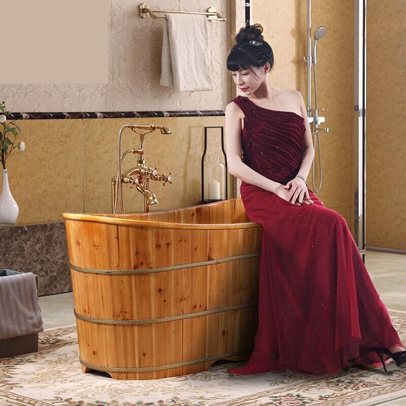 木桶浴桶美容院洗澡桶家用洗浴木桶桶泡澡全身壹德壹