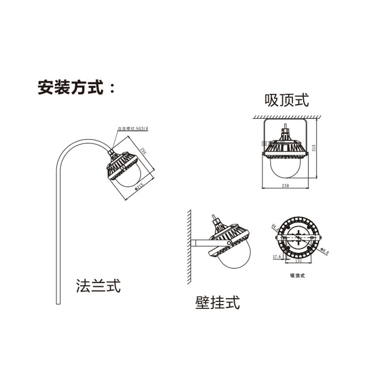 荣的RS LED平台灯ZR8189 50W高清大图