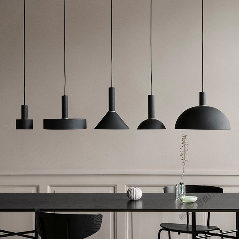 苏宁放心购 北欧餐厅吊灯三头丹麦极简吧台餐桌工业风灯具创意卧室