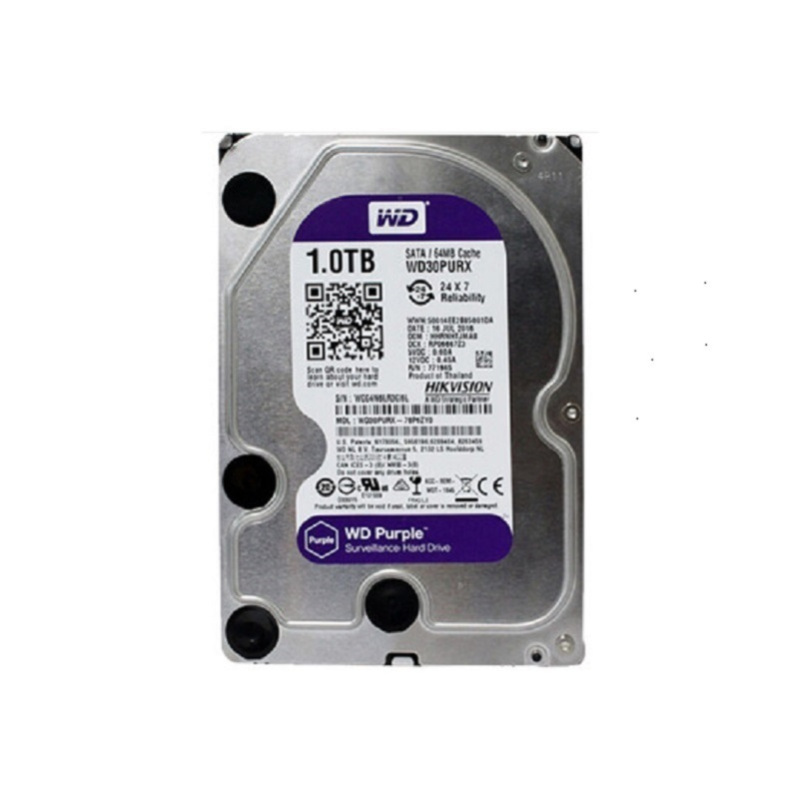 海康威视WD40PURX 4T Intellipower3.5 SATA监控硬盘(BY)