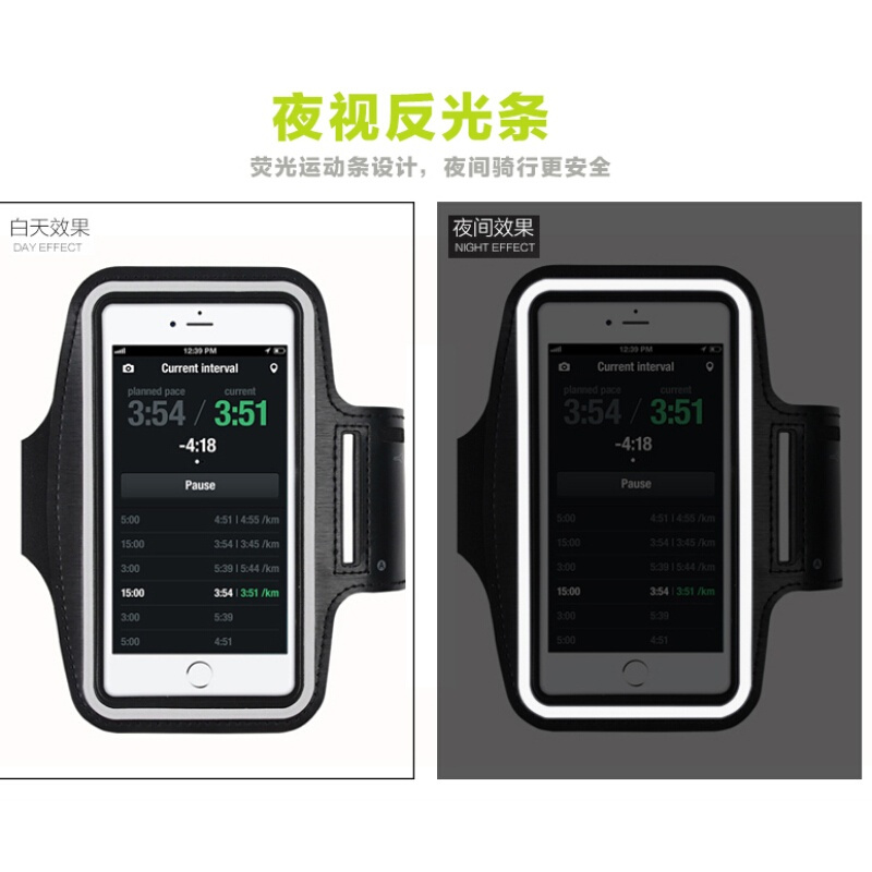 小米Max/mix2手机跑步运动臂包6.4寸臂带绑带健身手臂包臂套男女