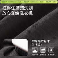 「棉的美学」320G重磅竹节棉~纯色短袖t恤女透气休闲百搭情侣半袖
