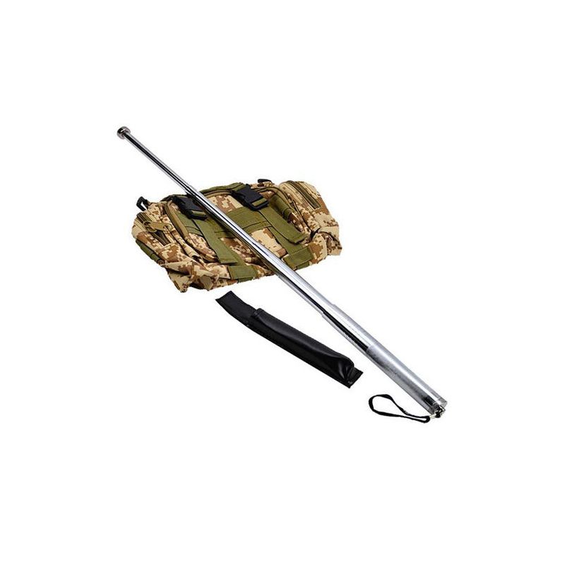 加长四节棍合金钢三节棍伸缩棍车载防身甩棍长款棍子防身器械器材