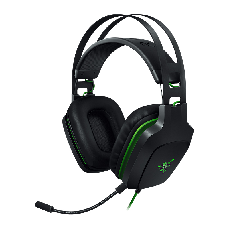 Razer/雷蛇 雷霆齿鲸 V2 耳机头戴式 7.1声道吃鸡游戏耳机电脑 3.5mm接口