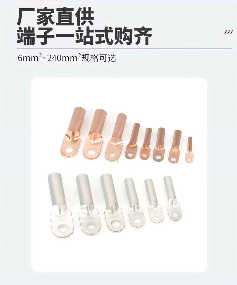 CHFK 紧固配件-铜鼻子DT35mm(单位:个)适用于接线排紧固衔高清大图