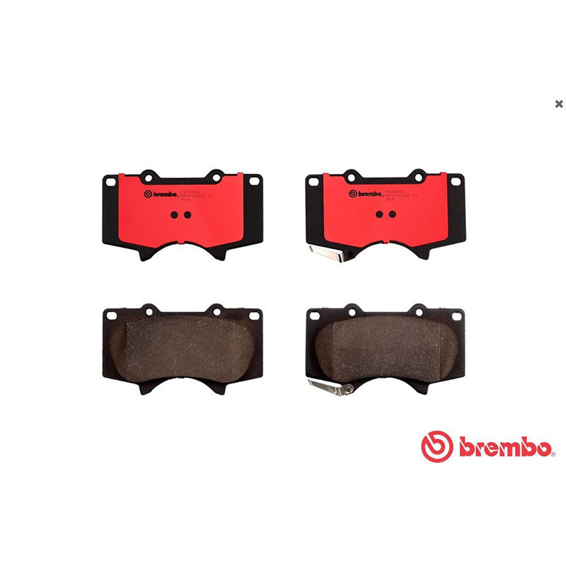 布雷博(brembo)前刹车片.陶瓷P83066N适用于普拉多2.7,3.5,FJ4.0,V77