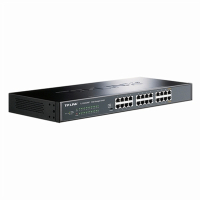 TP-LINK TL-SG2024MP 24口全千兆高速Web网管端口汇聚镜像隔离监控PoE供电模块交换机