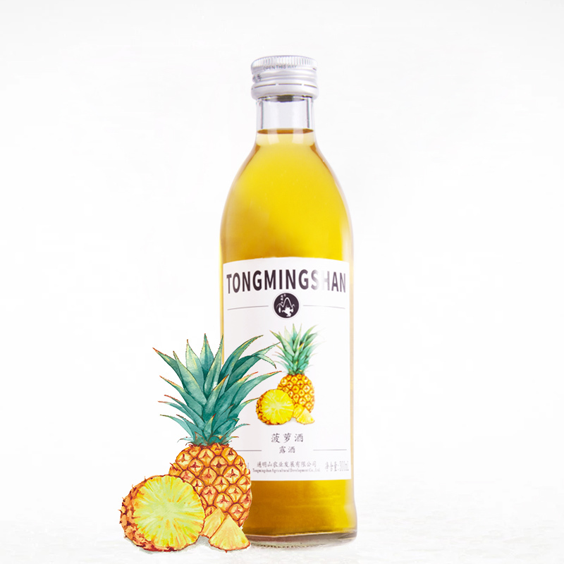 通明山 露酒菠萝味果酒3度300ML*6瓶装