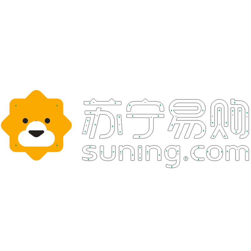 狮子标苏宁易购suningcom横版平板发光字欧邦标识视频